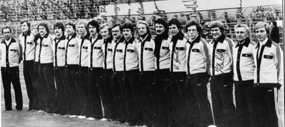 Siegermannschaft gegen den 1.FCK 1978 im Fußball DFB Pokal